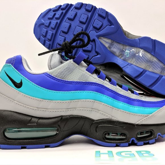 Nike Other - Nike Air Max 95 OG Grey Black Indigo Burst NIB